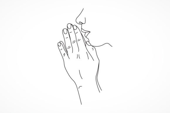 Pray Line Drawing Illustrations: A Designer's Guide