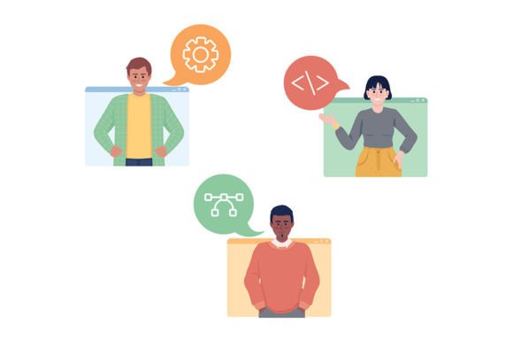 Skilled Team Illustrations: Injecting Personality into Digital Projects