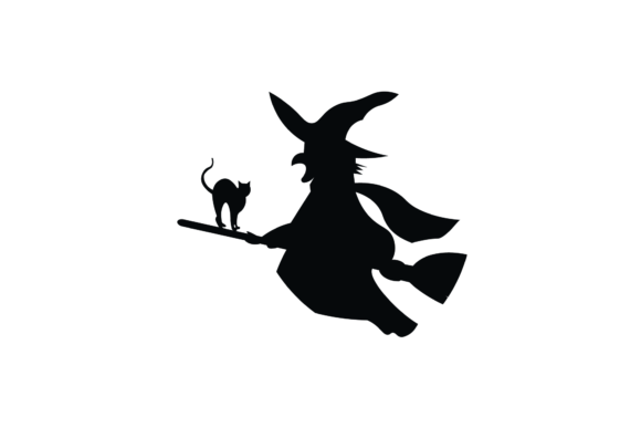 Unleash Spooky Creativity: Halloween Witch Illustrations Vector
